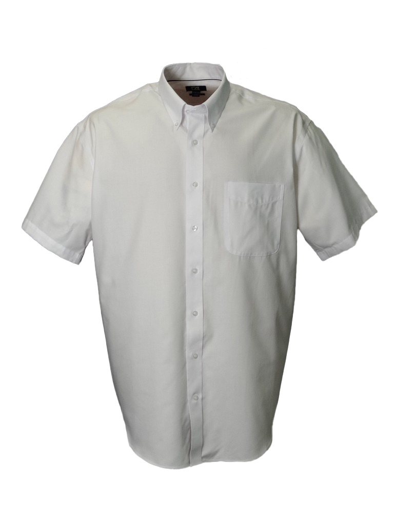Classic White Short Sleeve Shirt - High and Mighty Menswear